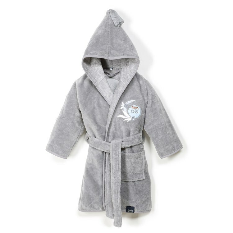 La Millou波蘭 篷篷睡袍浴袍加大(2.5~5y)｜夢精靈波西(藍底)｜銀河星空灰