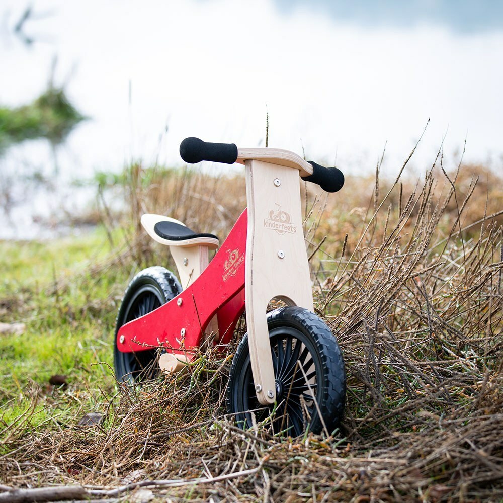 Kinderfeets美國 木製平衡滑步車/教具車神風騎士系列｜多款可選