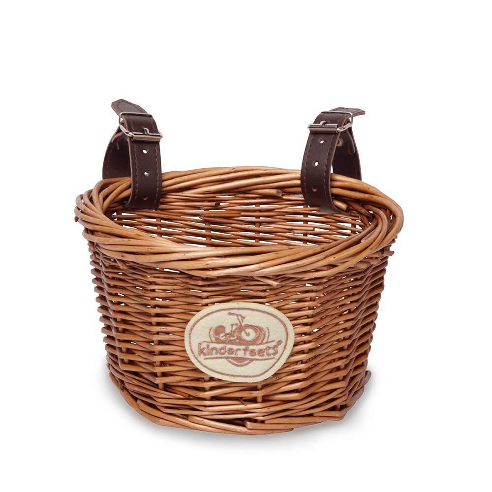 Kinderfeets美國 編織竹車籃