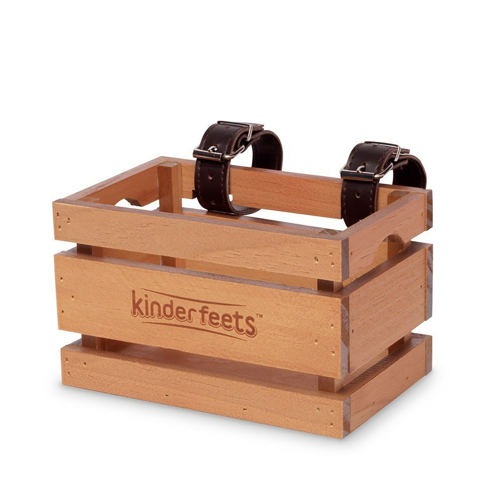 Kinderfeets美國 方形木車籃