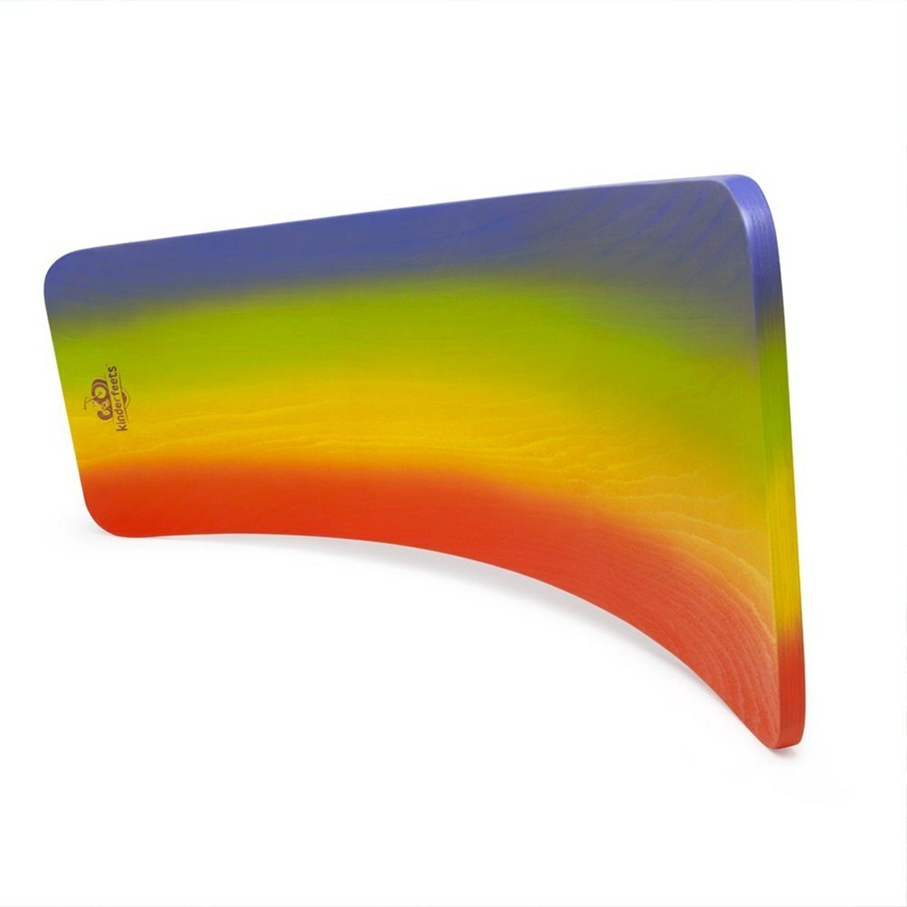 Kinderfeets美國 好好玩微笑平衡板彎板｜七彩虹