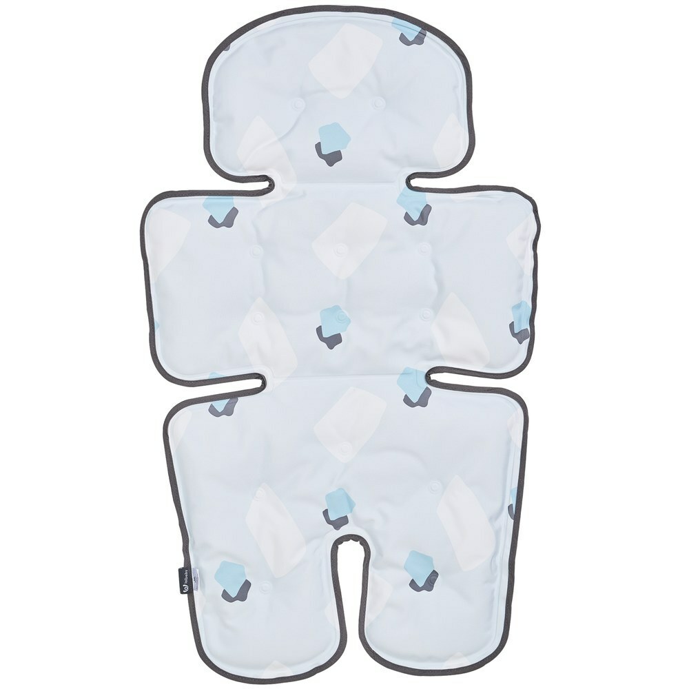 lolbaby韓國 Hi Jell-O涼感蒟蒻推車坐墊(防水隔尿款)｜水湖塗鴉