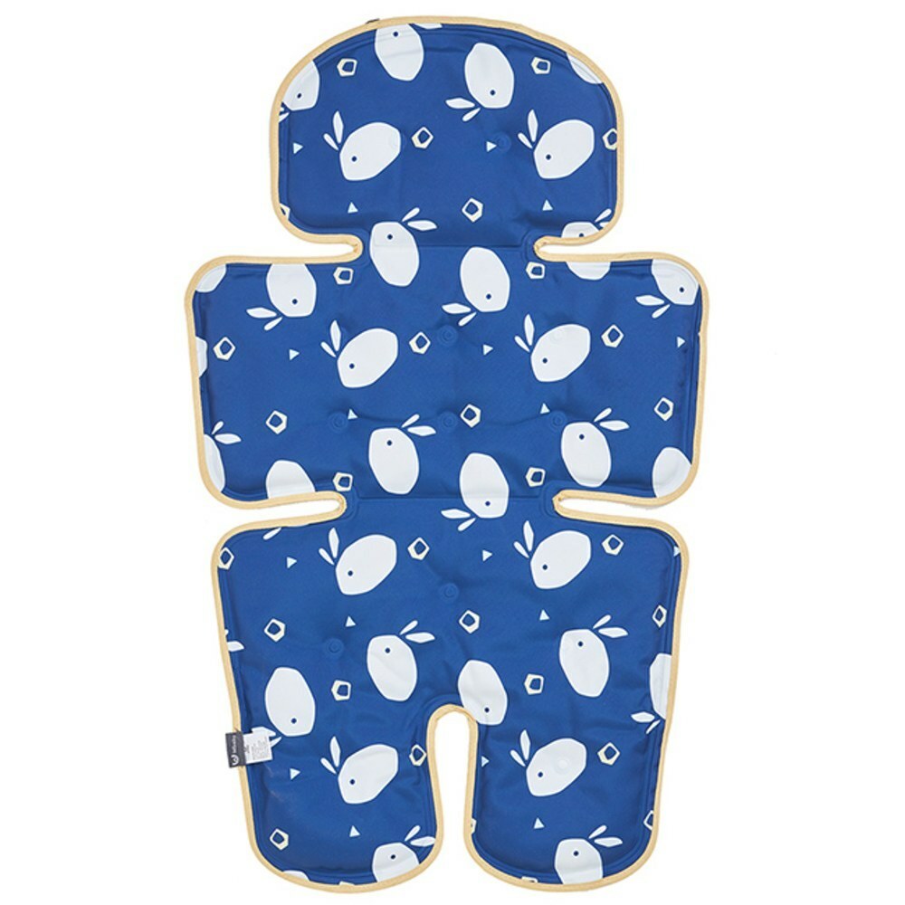 lolbaby韓國 Hi Jell-O涼感蒟蒻推車坐墊(防水隔尿款)｜夏夜兔兔