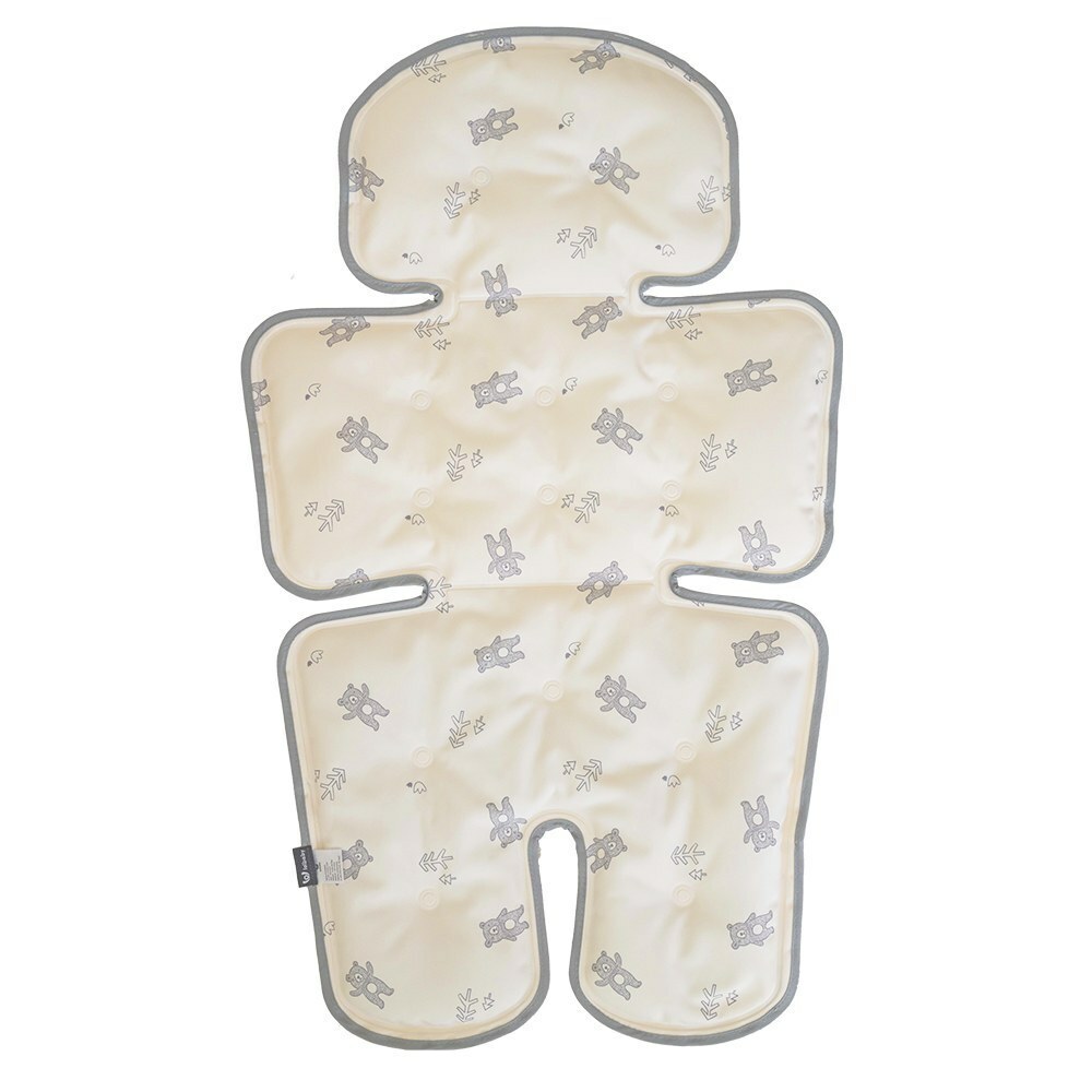 lolbaby韓國 Hi Jell-O涼感蒟蒻推車坐墊(防水隔尿款)｜森林小熊