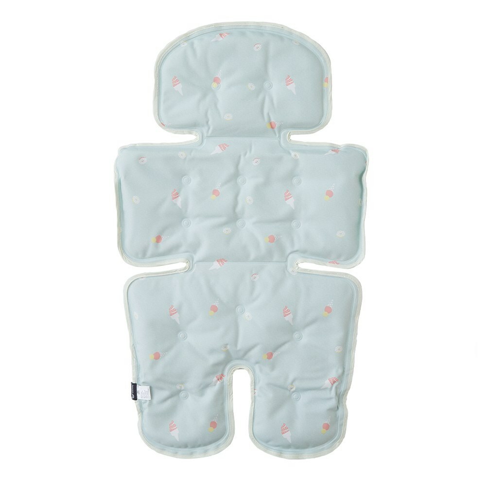 lolbaby韓國 Hi Jell-O涼感蒟蒻推車坐墊(防水隔尿款)｜冰淇淋