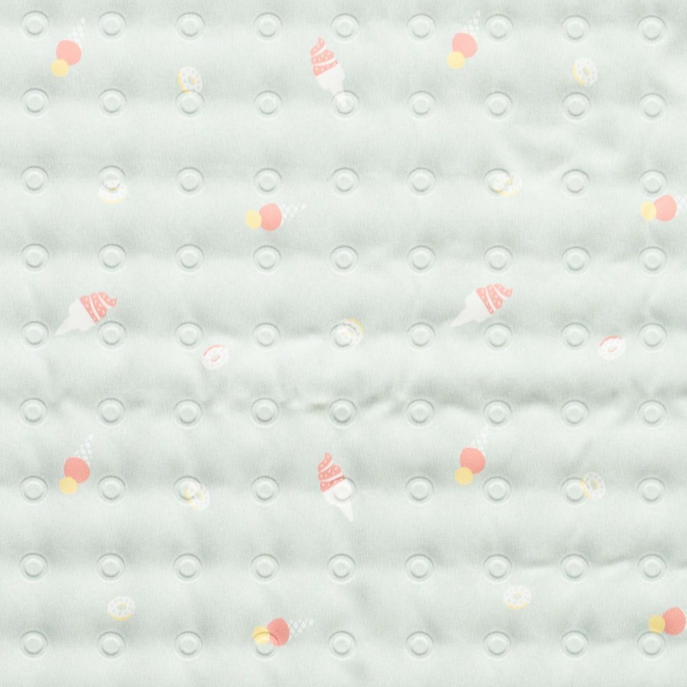 lolbaby韓國 Hi Jell-O涼感蒟蒻推車坐墊(防水隔尿款)｜冰淇淋