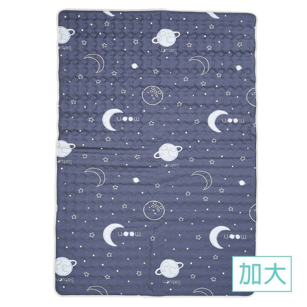 lolbaby韓國 Hi Jell-O涼感蒟蒻床墊加大(防水隔尿款)｜夏夜星空