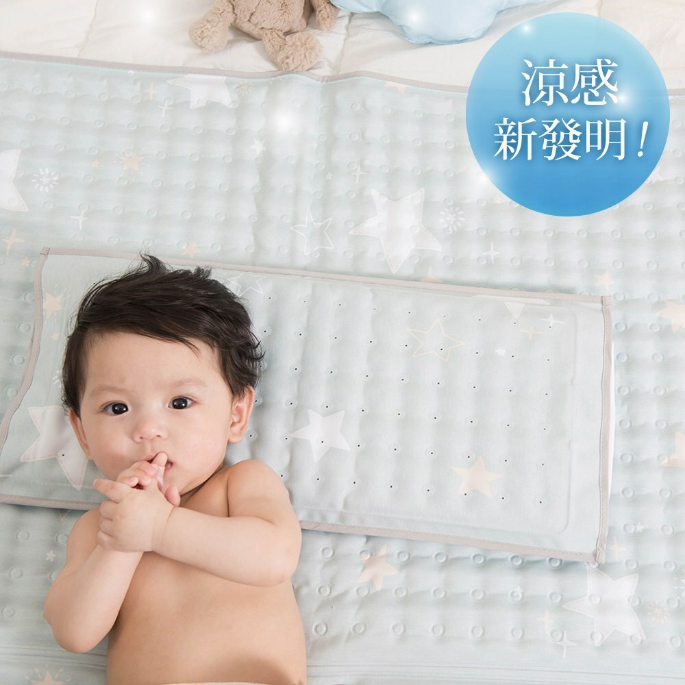 lolbaby韓國 Hi Jell-O涼感蒟蒻枕頭(防水隔尿款)｜海星星