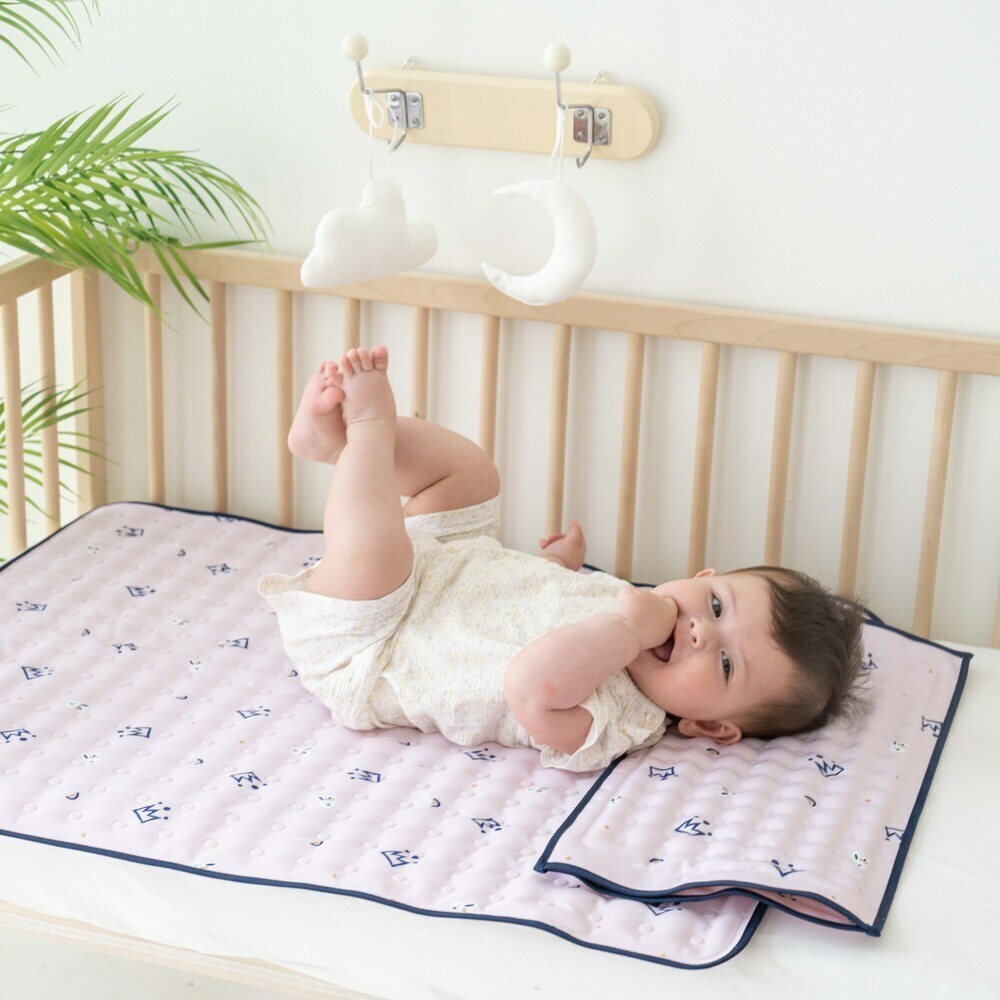 【04/14陸續出貨】lolbaby韓國 Hi Jell-O涼感蒟蒻枕頭(防水隔尿款)｜皇冠兔兔