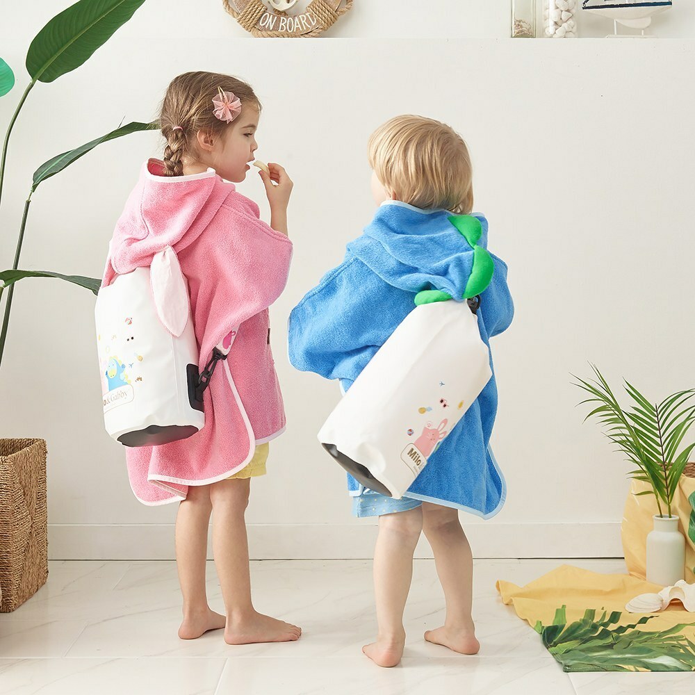 Milo&Gabby美國 動物好朋友超吸睛大容量防水背袋10L｜LOLA兔兔