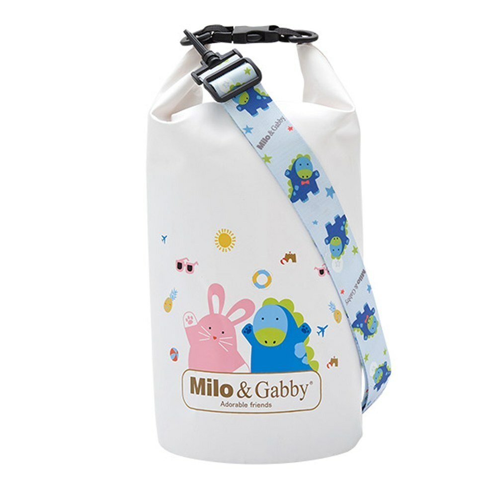 Milo&Gabby美國 動物好朋友超吸睛大容量防水背袋10L｜DYLAN恐龍