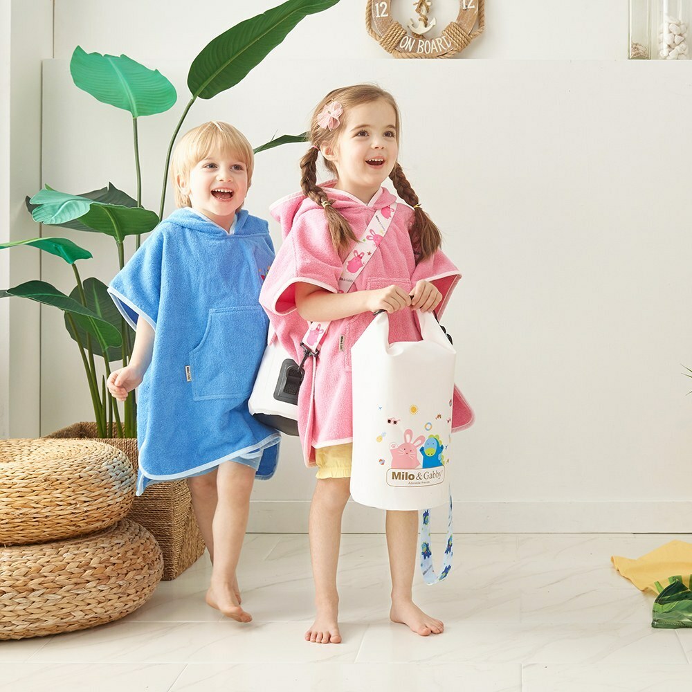 Milo&Gabby美國 動物好朋友超吸睛大容量防水背袋10L｜DYLAN恐龍