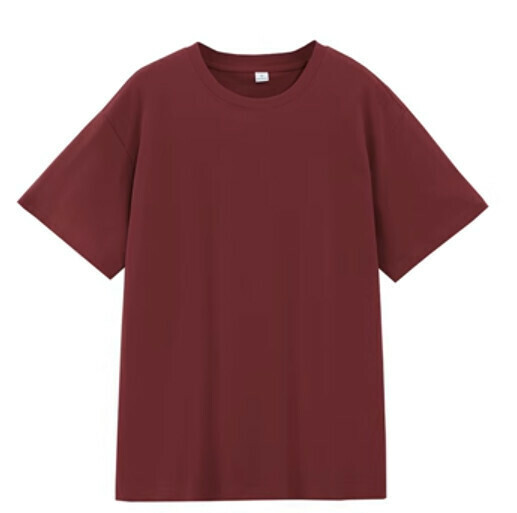 熱賣基礎款純色T恤（酒紅色S-4XL下單後聯絡客服確認發貨尺碼）