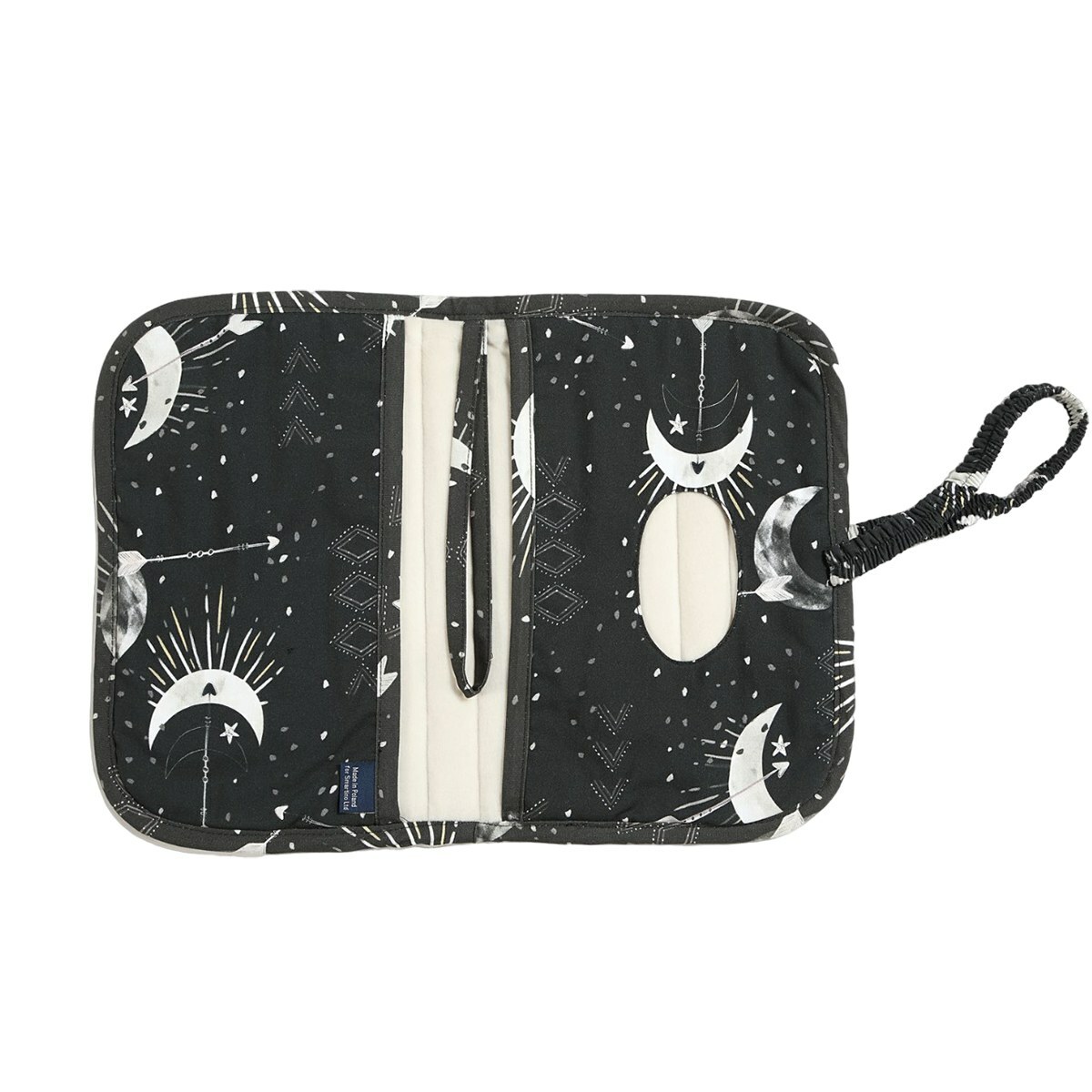 La Millou波蘭 Molette 舒適絨布 ‧ 旅行收納掛袋｜月光女神(黑夜)