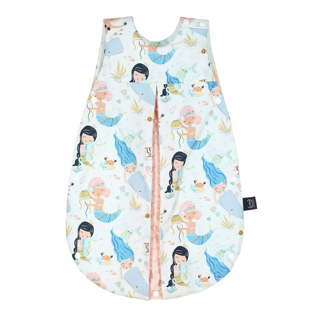 La Millou波蘭 豆豆防踢被/防踢背心分腿扣(70cm)｜小美人魚II｜粉嫩氣質膚