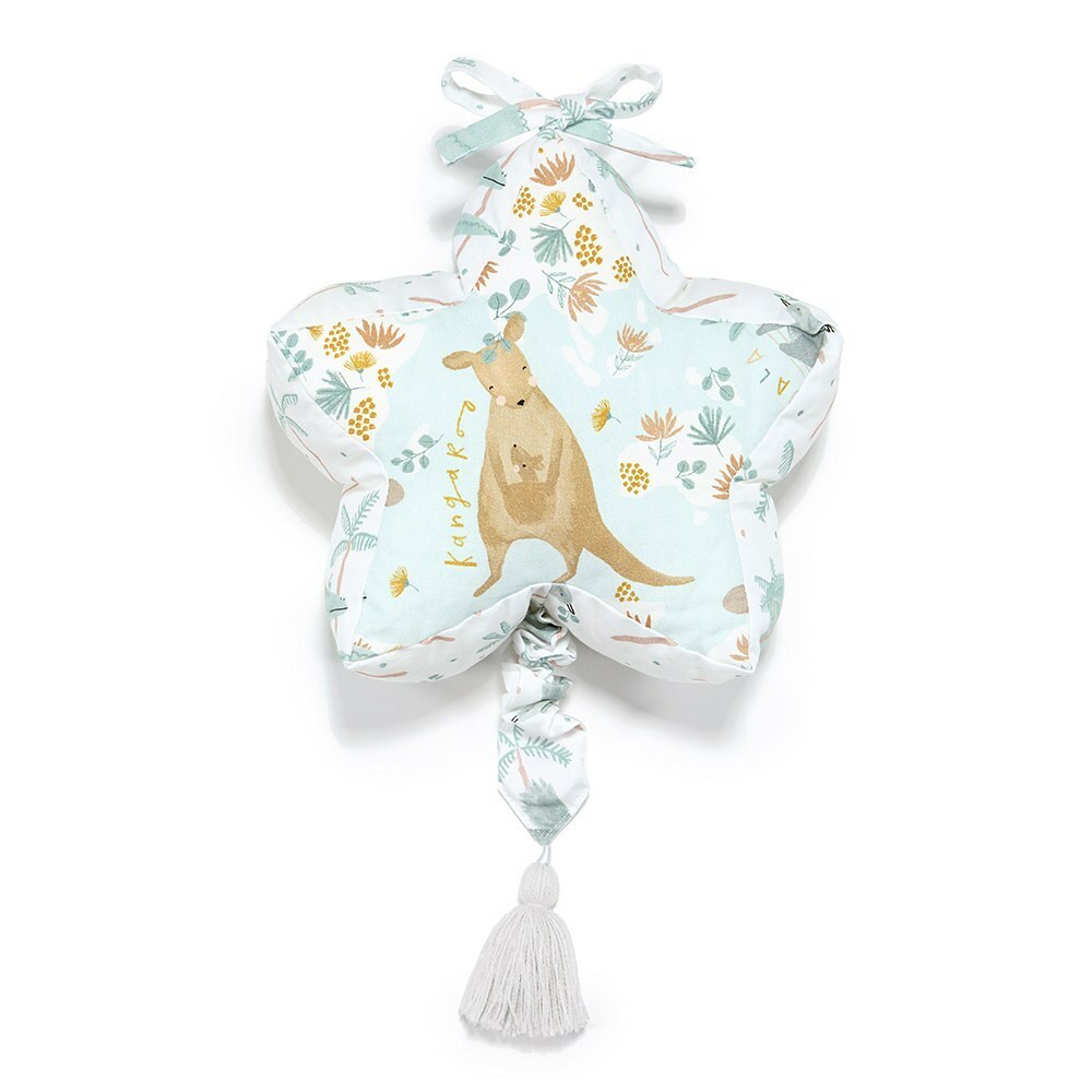 La Millou波蘭 拉米洛北歐風星星音樂盒/床頭音樂鈴｜澳洲森友會(藍底)