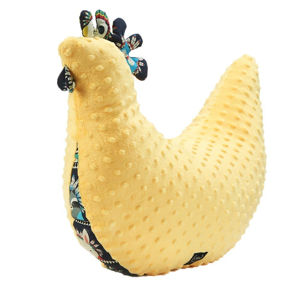 La Millou波蘭 黛安奶奶的雞｜豆豆哺乳枕｜清恬芒果黃