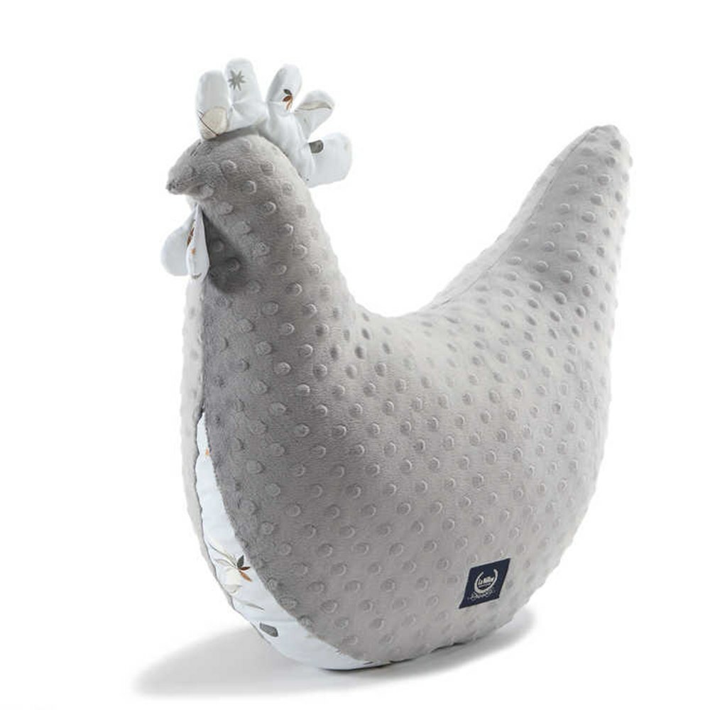 La Millou波蘭 黛安奶奶的雞｜豆豆哺乳枕｜銀河星空灰