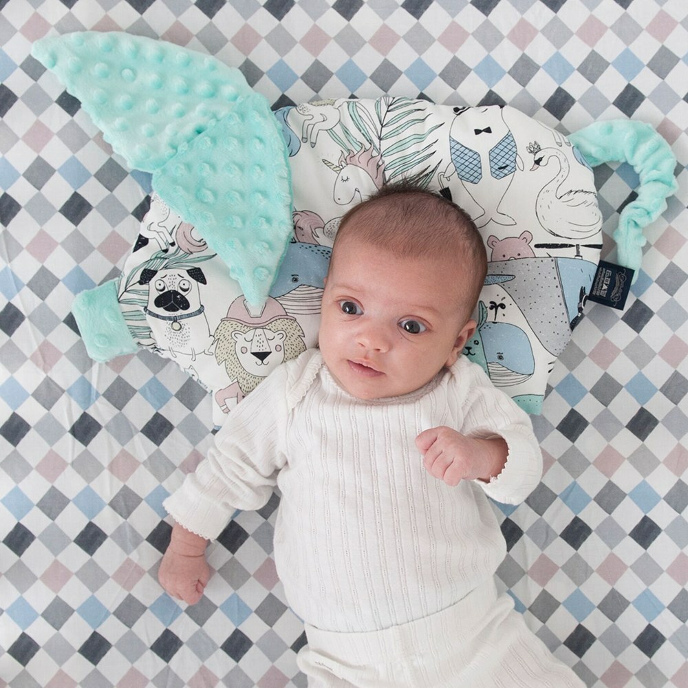 La Millou波蘭 豆豆小豬枕｜La Millou Family II｜粉嫩糖果綠