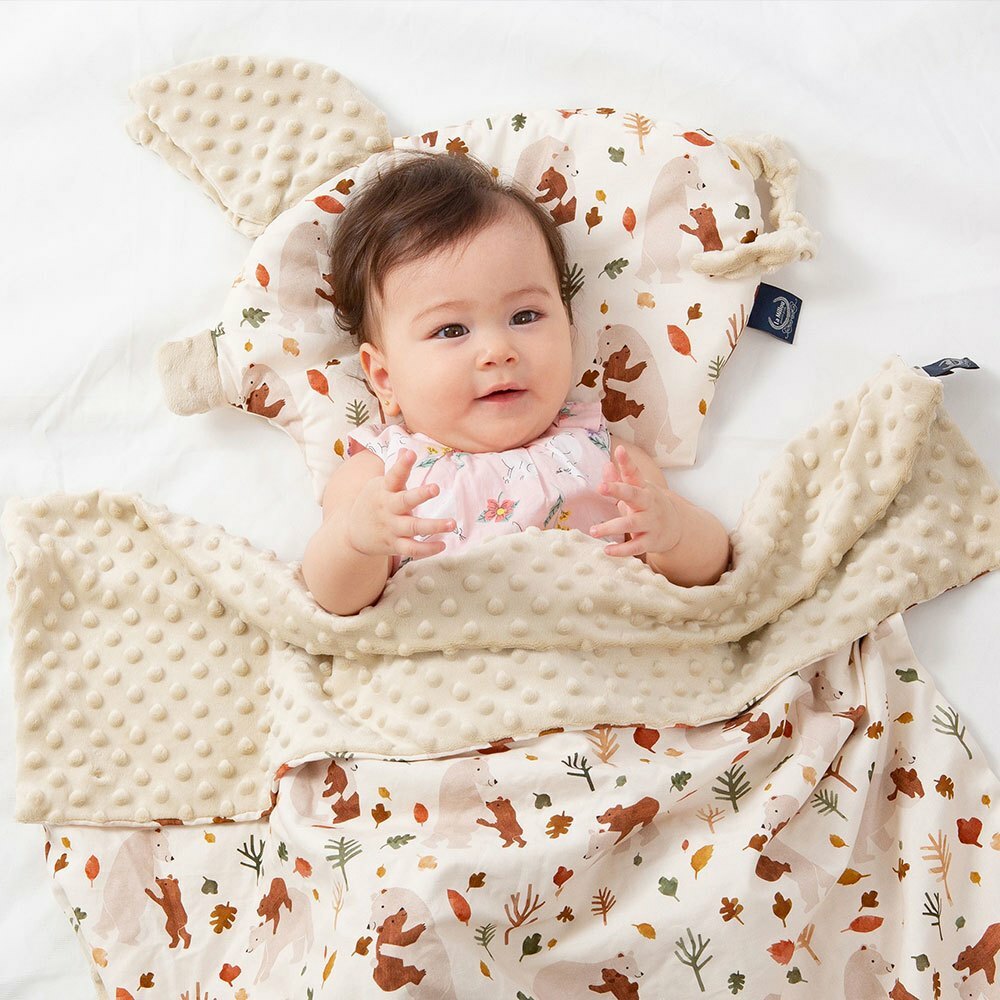 La Millou波蘭 豆豆小豬枕｜暖心抱抱熊｜伊莉沙白