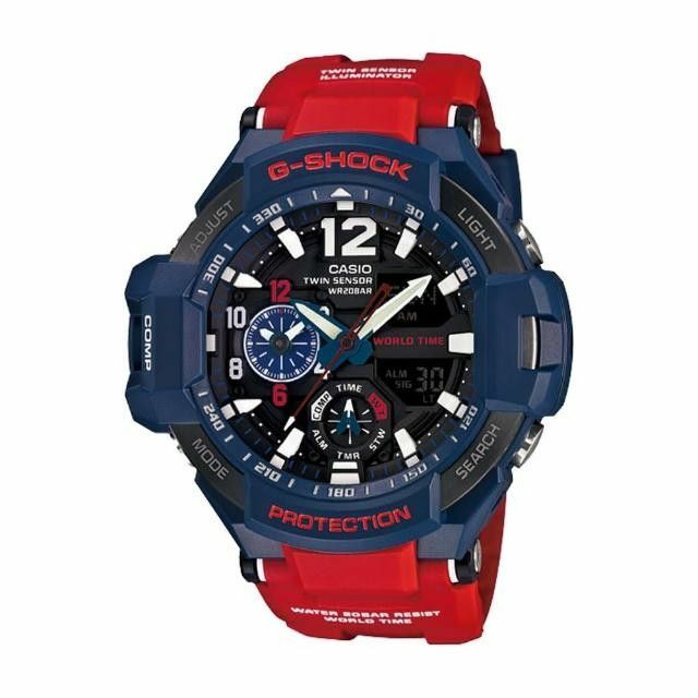 Casio G-Shock GA-1100-2A 航空 飛行 手錶  (香港行貨)