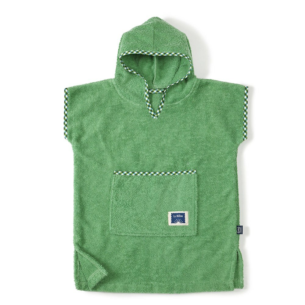 La Millou波蘭 Terry 柔軟吸濕毛圈斗篷｜茉莉綠