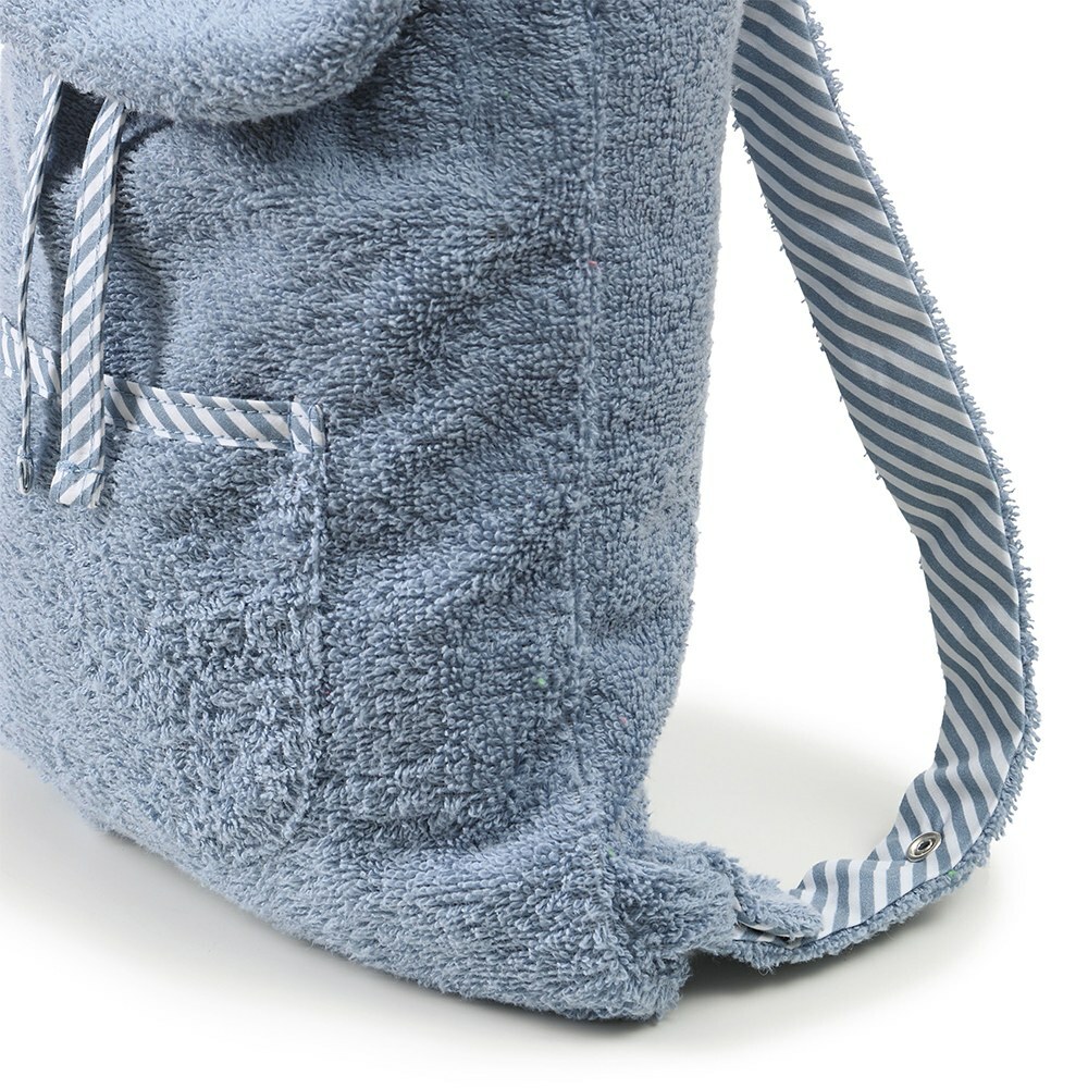 La Millou波蘭 Terry 柔軟吸濕毛圈後背包｜蒙地卡羅藍