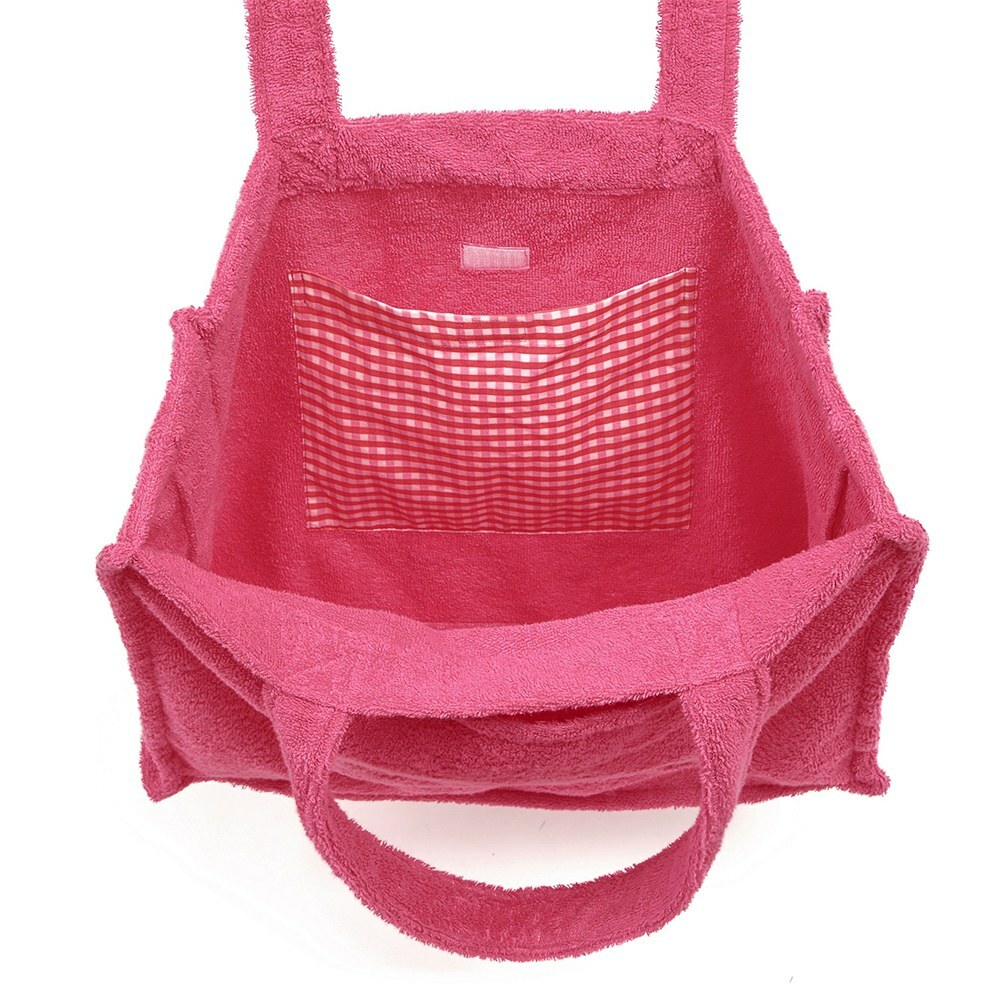 La Millou波蘭 Terry 柔軟吸濕毛圈托特包｜粉紅棉花糖