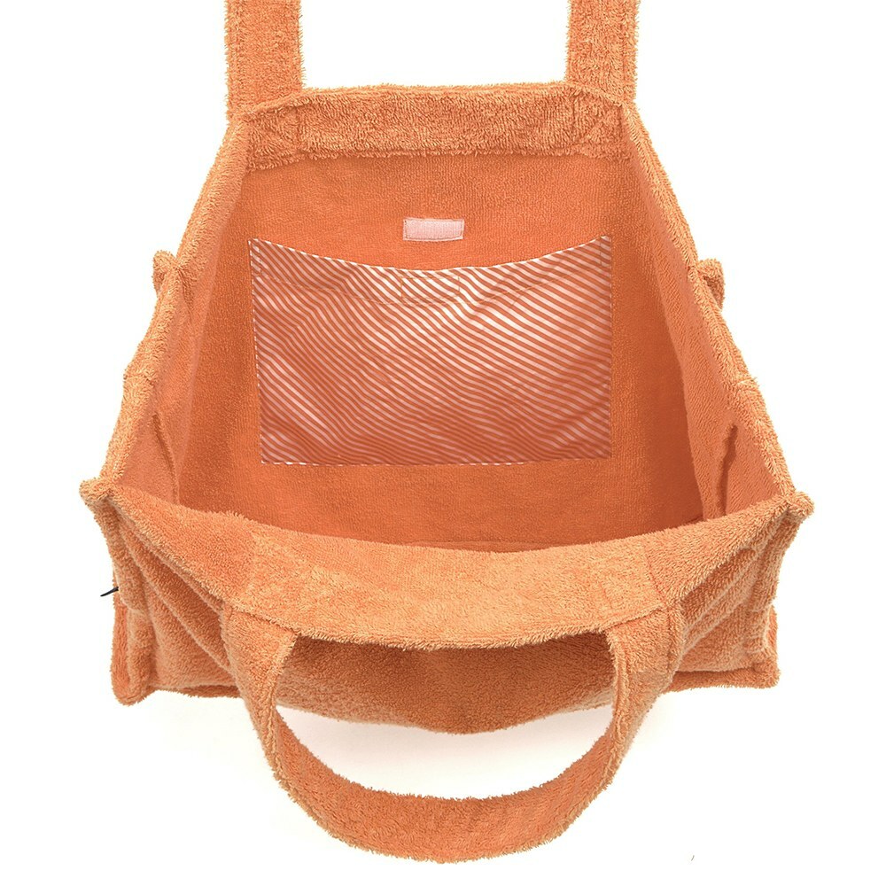 La Millou波蘭 Terry 柔軟吸濕毛圈托特包｜葡萄柚橙橘