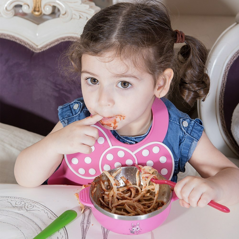 The Good Time英國 英倫晚宴‧立體矽膠俏圍兜｜俏芭比