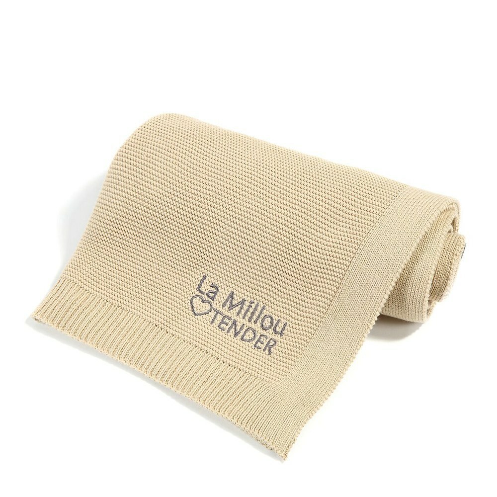 La Millou波蘭 Tender針織毯｜焦糖密斯朵