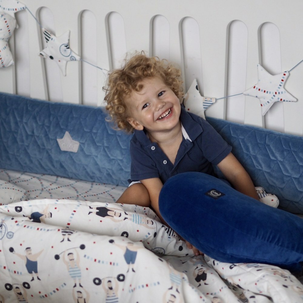 La Millou波蘭 Velvet頂級棉柔床圍護欄｜舒柔桃