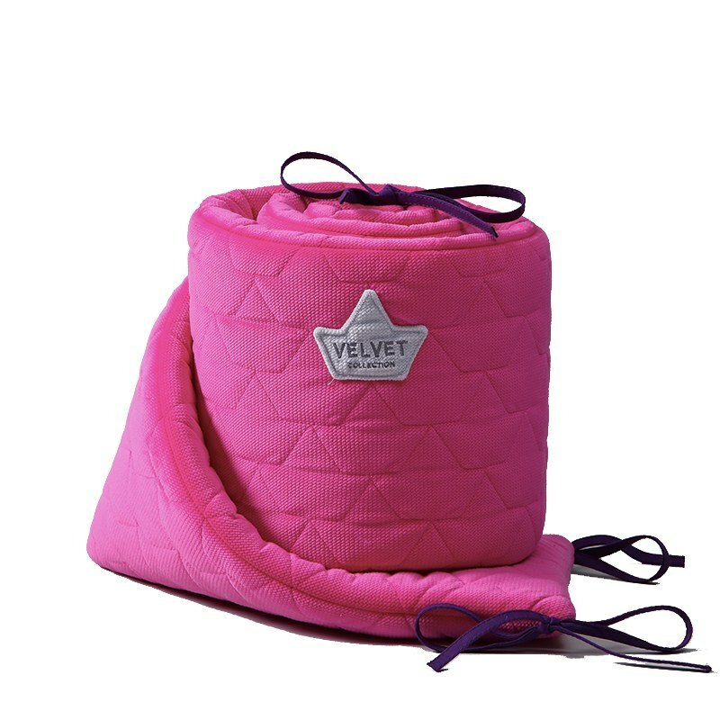 La Millou波蘭 Velvet頂級棉柔床圍護欄｜舒柔桃