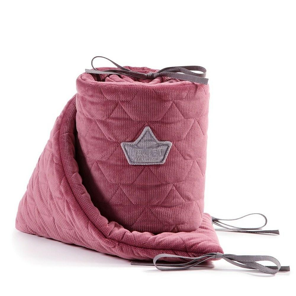 La Millou波蘭 Velvet頂級棉柔床圍護欄｜舒柔酒紅