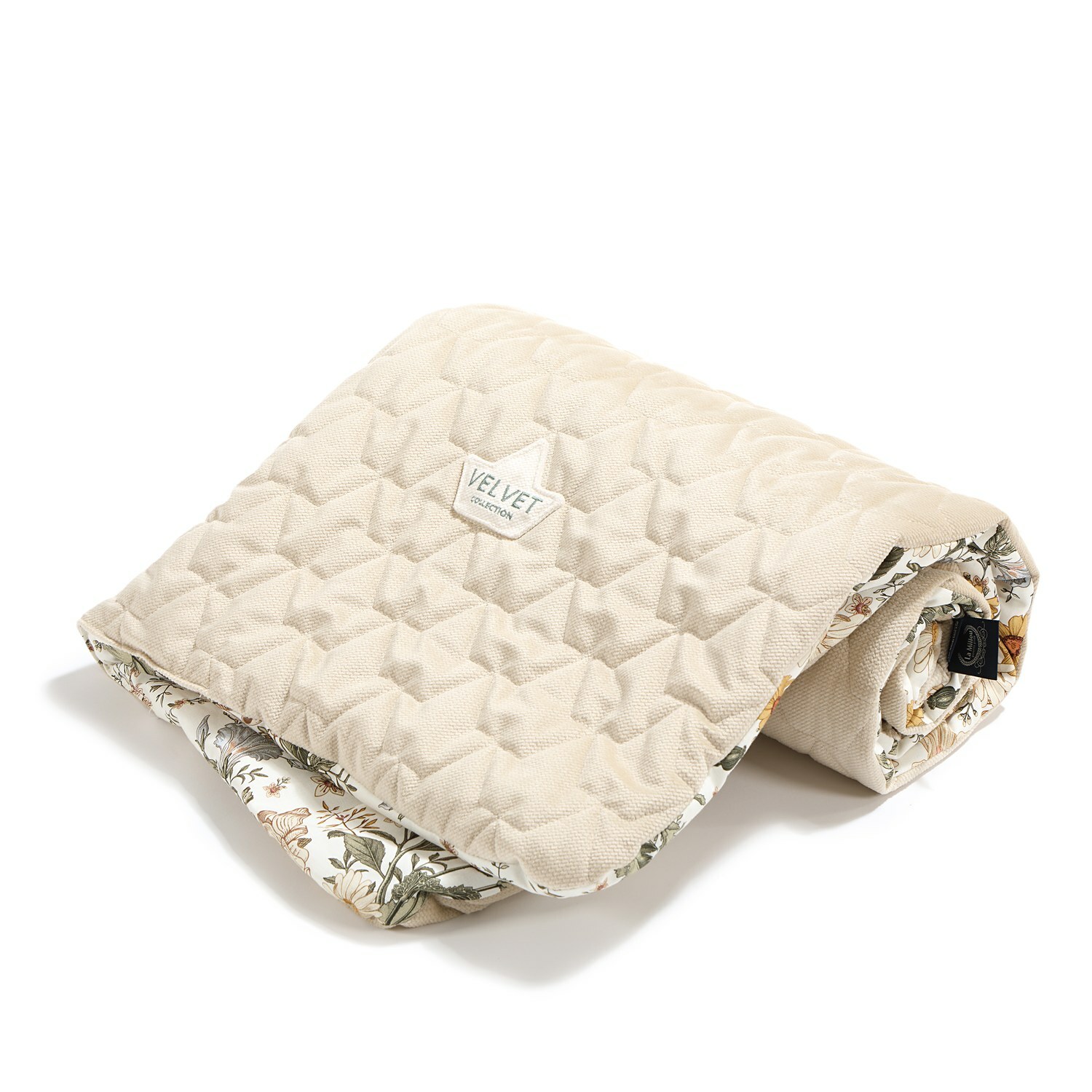 La Millou波蘭 Velvet頂級棉柔雙面柔柔毯加大｜繆思花園｜舒柔米褐