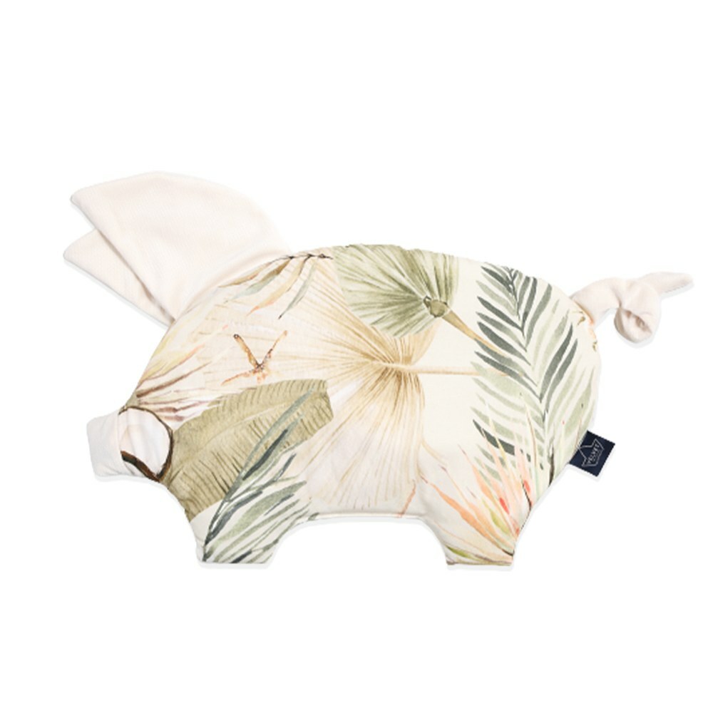 La Millou波蘭 Velvet頂級棉柔小豬枕｜棕櫚可可樹｜舒柔純白