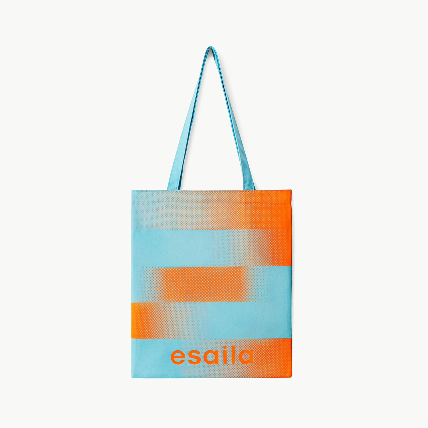 ESAILA Tote Bag 帆布袋 - 水藍