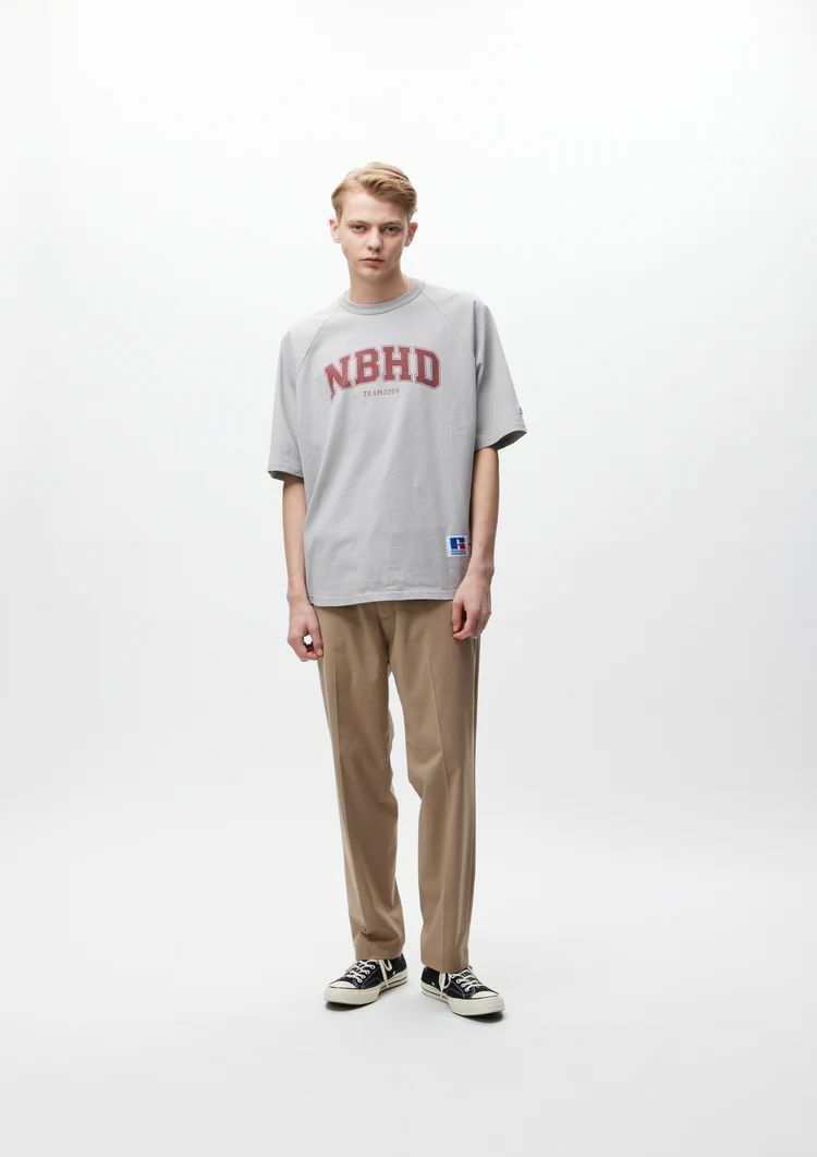 NEIGHBORHOOD NH X RUSSELL ATHLETIC . CREWNECK SS