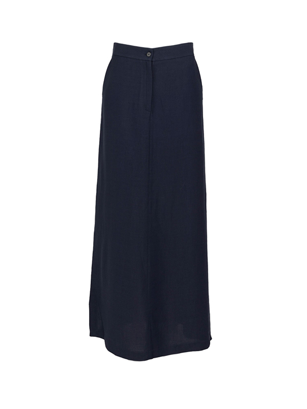 Antonelli Firenze 雙開叉A字裙(深藍)