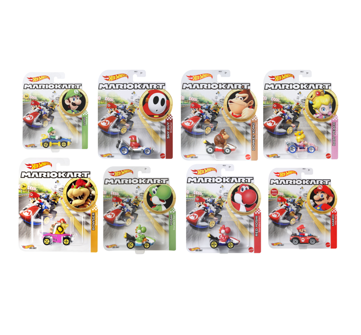 風火輪Mario Kart合金車系列 原箱8入(K箱號)