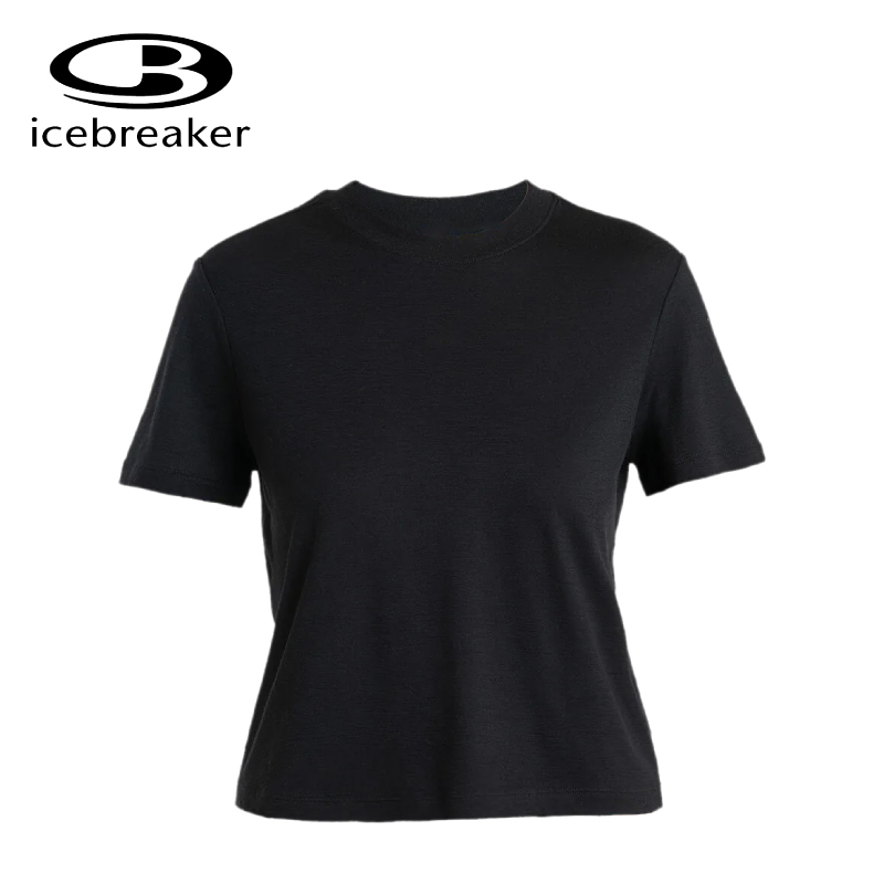 Icebreaker 紐西蘭 Tech Lite III 圓領短袖上衣 女款 (短版) 10IB0A56Y2