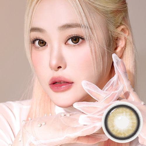 [月拋] I-SHA DEKAME LOVE ME 1 Month Cashewnut 月拋彩妝隱形眼鏡｜每盒1片