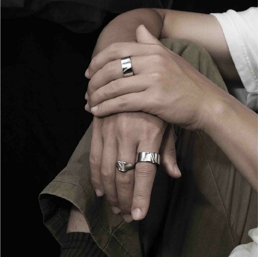 RECOVERY Wide Loop Rings 寬版迴圈 戒指