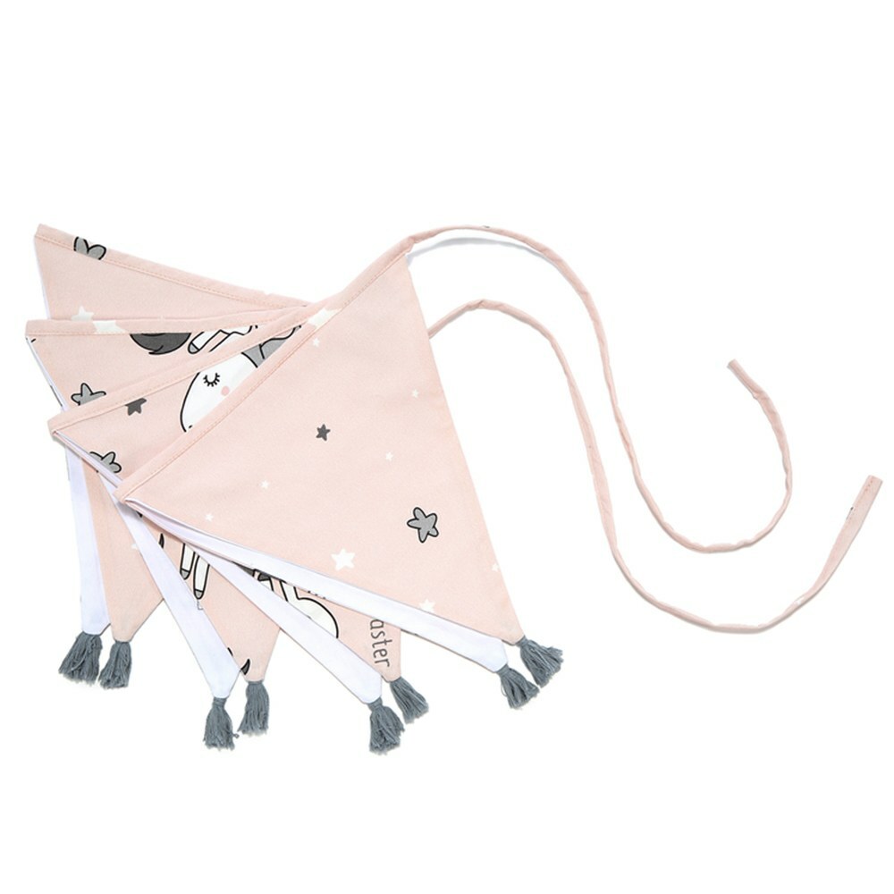 La Millou波蘭 拉米洛北歐風三角流蘇旗幟｜童話獨角獸