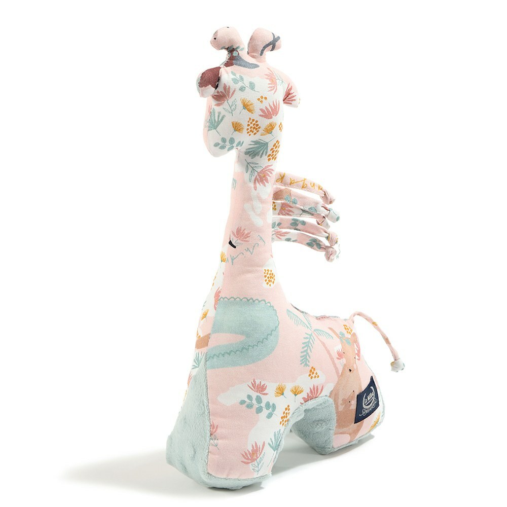 La Millou波蘭 豆豆長頸鹿玩偶｜澳洲森友會(粉底)｜煙燻香草綠