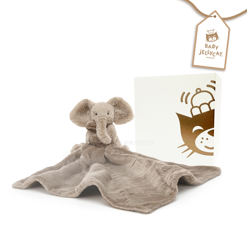 jellycat Smudge Elephant Soother 趴趴史瑪吉大象 安撫巾