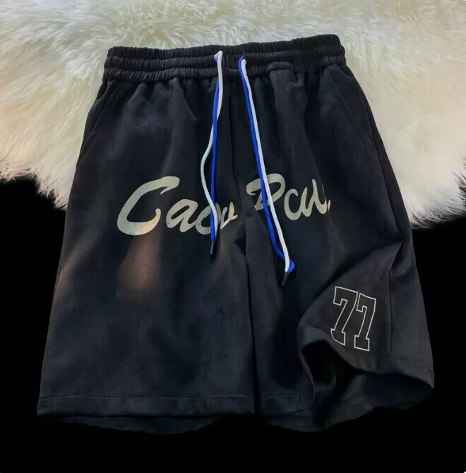 熱賣休閒寬鬆短褲（黑色M-5XL）（下單后聯繫客服確認發貨尺碼）
