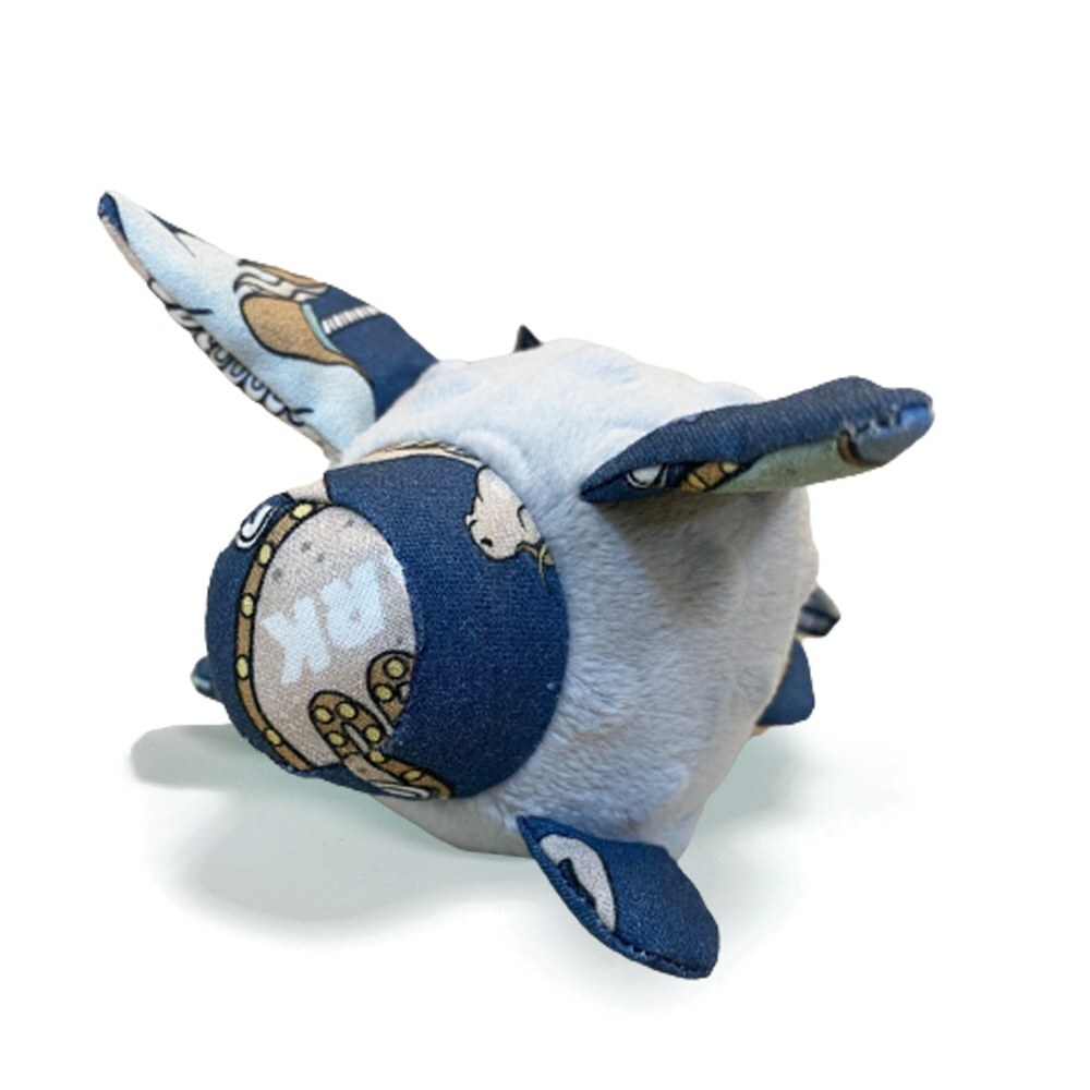 La Millou波蘭 豆豆安撫豬搖鈴玩偶｜旋轉小木馬(藍底)｜牛奶星空灰