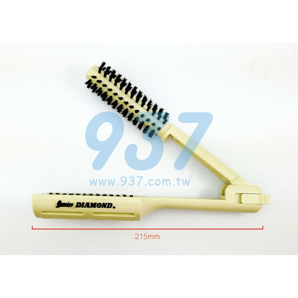 2100耐熱鬃毛圓形夾梳