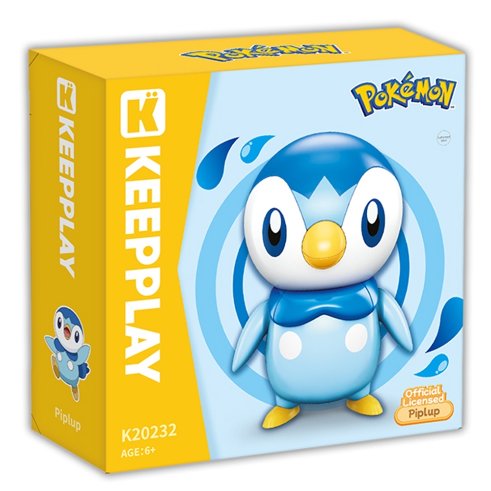 《 Qman 啟蒙積木 》 寶可夢 圓頭系列積木 波加曼